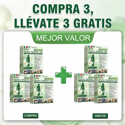Tienda Oficial | 🏆𝐻𝑒𝑎𝑙𝑟𝑖𝑧𝑒® 𝑴𝒐𝒓𝒊𝒏𝒈𝗮 · 𝐁𝐞𝐫𝐛𝐞𝐫𝐢𝐧𝐞 × 𝙉𝘼𝐃+ 𝟏2-en-1 𝗔𝗱𝘃𝗮𝗻𝗰𝗲𝗱 𝙉𝙖𝙣𝙤 𝙈𝙞𝙘𝙧𝙤𝙣𝙚𝙚𝐝𝐥𝐞 𝐏𝐚𝑡𝑐𝚑 🇲🇽 (Solo una vez al día, cambios visibles en 7 días) 👨‍⚕️ Para obesidad, piel flácida, diabetes, apnea del sueño, problemas articulares y más💝
