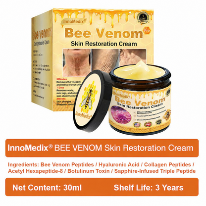 💫🧑‍⚕️InnoMedix® Crema Integral Pro con Veneno de Abeja — Reafirmante para Todo Tipo de Piel 🔥