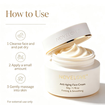 NOVELOVE® Crema Facial Antiedad