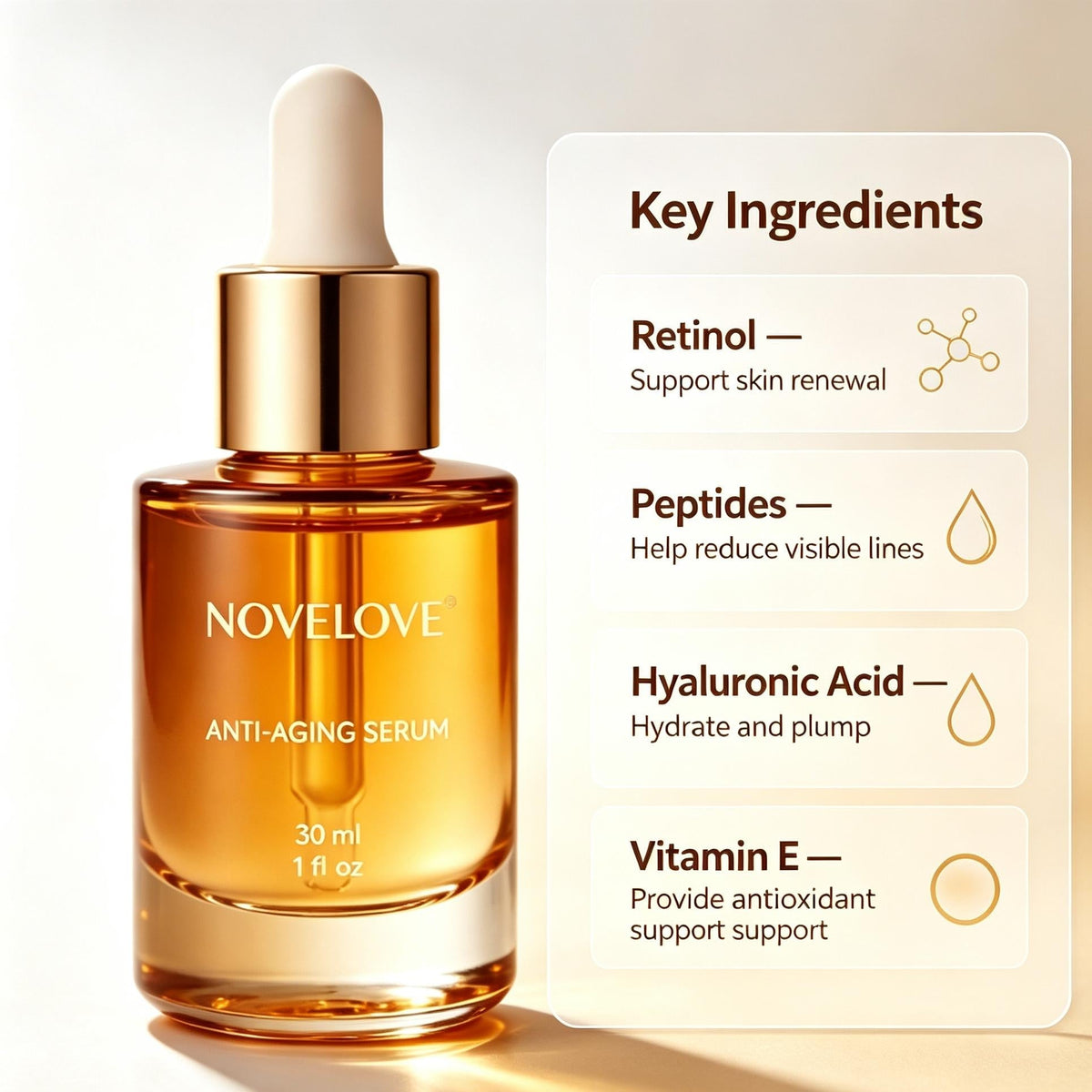 NOVELOVE® Sérum Antiedad