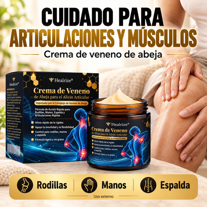 Healrize® Crema de veneno de abeja para articulaciones