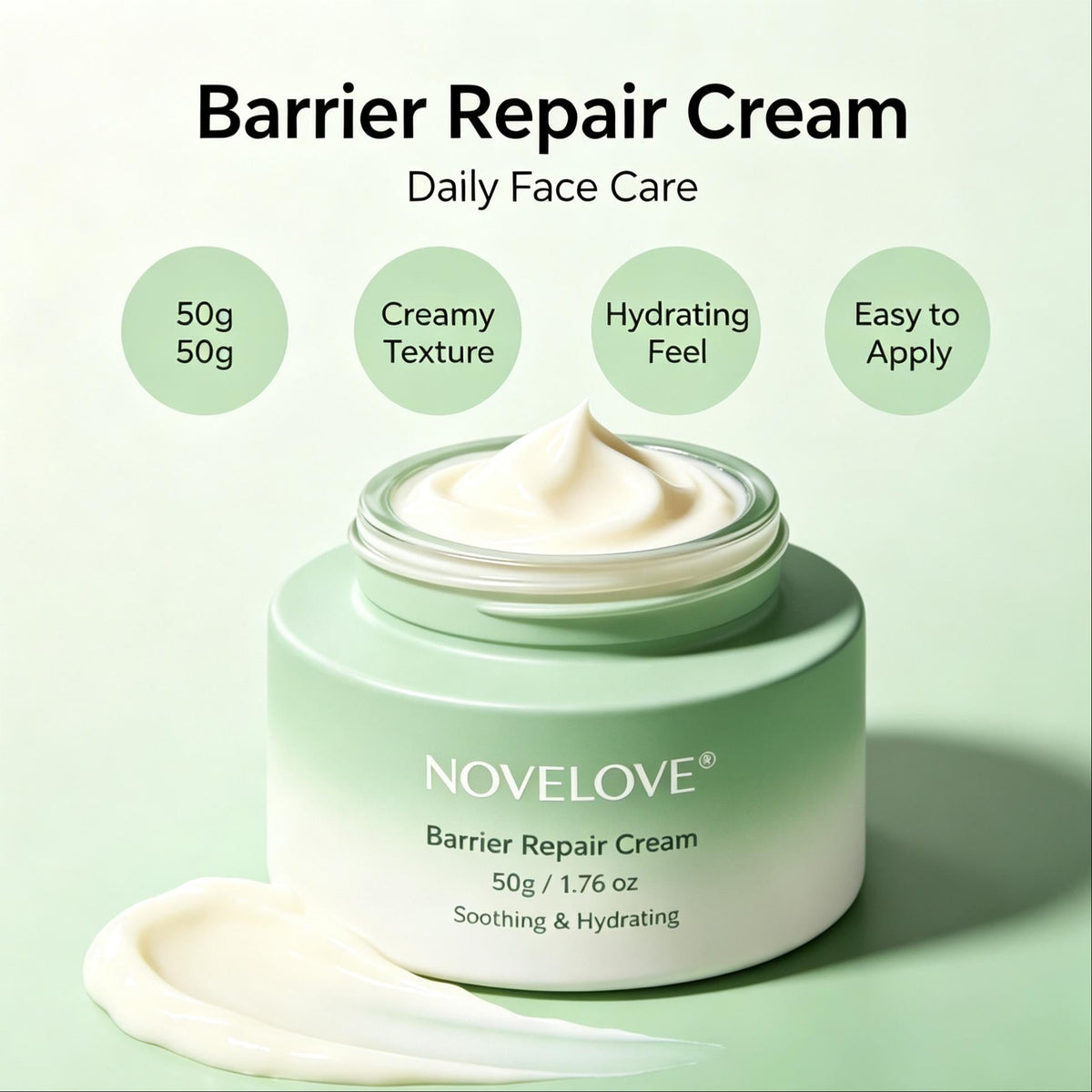 NOVELOVE® Crema Reparadora de la Barrera Cutánea
