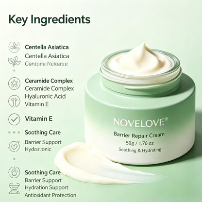 NOVELOVE® Crema Reparadora de la Barrera Cutánea