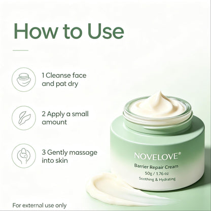 NOVELOVE® Crema Reparadora de la Barrera Cutánea
