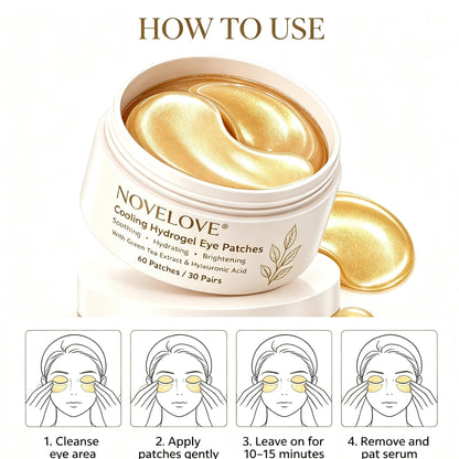 NOVELOVE® Parches Hidratantes para Ojos GentleGlow