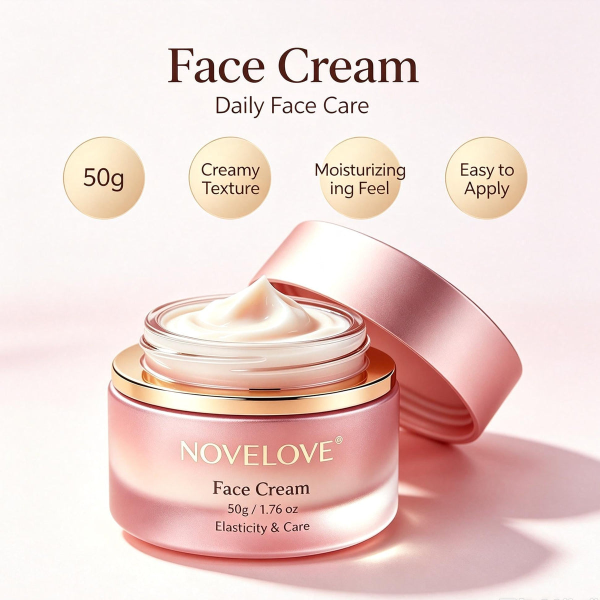 NOVELOVE®  Crema Facial para la Elasticidad