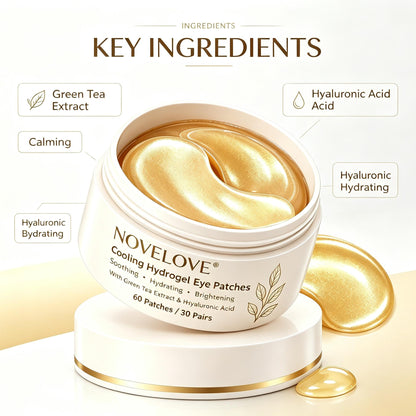 NOVELOVE® Parches Hidratantes para Ojos GentleGlow