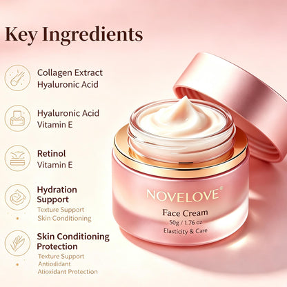 NOVELOVE®  Crema Facial para la Elasticidad