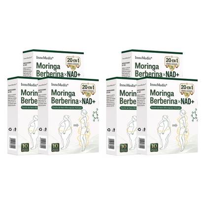 InnoMedix® Moringa Berberina x NAD+ 20-EN-1 Parche Avanzado de Nano-Microagujas (Aplicar solo una vez al día – cambios visibles en tan solo 7 días.)🔥💚
