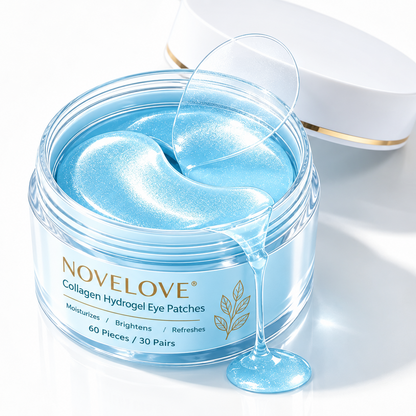 NOVELOVE® Parches de Hidrogel Refrescantes para Ojos