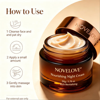NOVELOVE® Crema de Noche Nutritiva