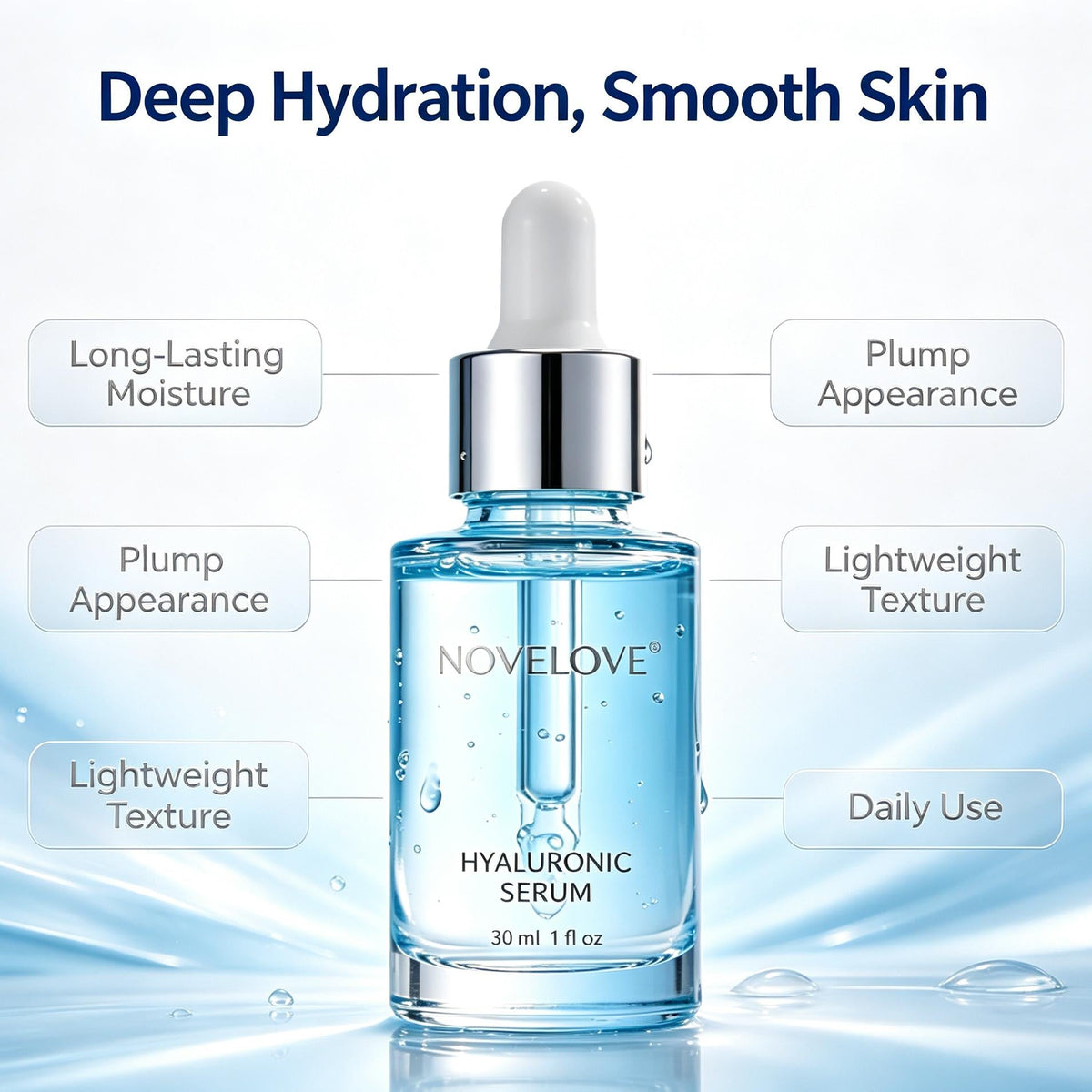 NOVELOVE®  Sérum de Ácido Hialurónico