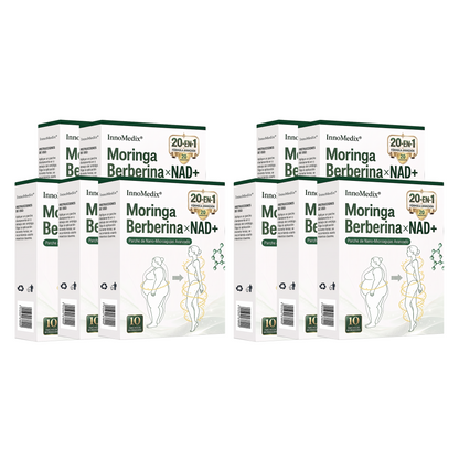 InnoMedix® Moringa Berberina x NAD+ 20-EN-1 Parche Avanzado de Nano-Microagujas (Aplicar solo una vez al día – cambios visibles en tan solo 7 días.)🔥💚