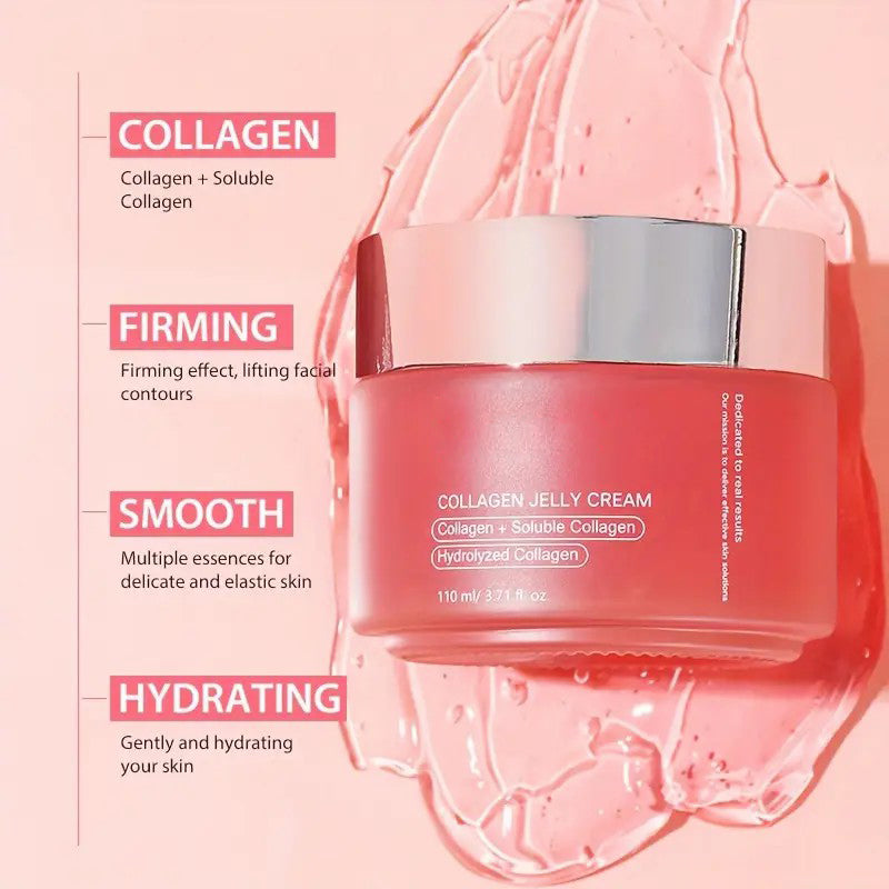 Collagen Jelly Cream,Niacinamide & Lyophilized Hydrolyzed Collagen MoisturizingCream