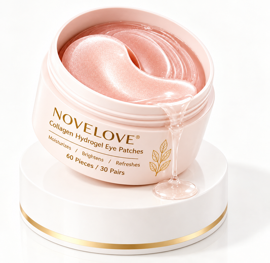 NOVELOVE® Parches de Hidrogel para Ojos con Colágeno