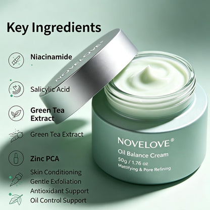 NOVELOVE® Crema Equilibrante de Grasa