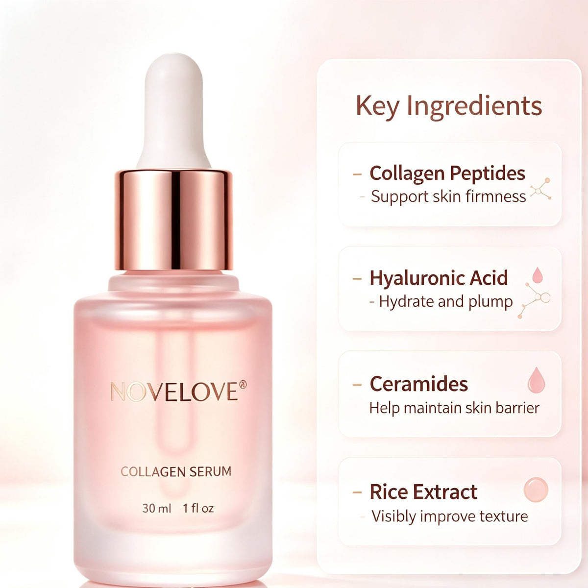 NOVELOVE® Sérum de Colágeno
