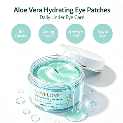 NOVELOVE® Parches de Hidrogel para Ojos con Colágeno