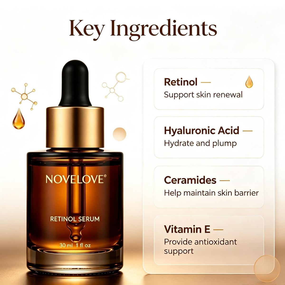 NOVELOVE® Sérum de Retinol