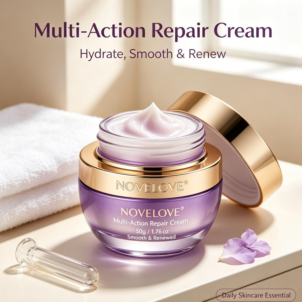 NOVELOVE® Crema Reparadora de Acción Múltiple