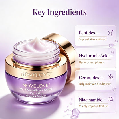 NOVELOVE® Crema Reparadora de Acción Múltiple