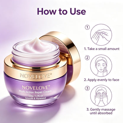 NOVELOVE® Crema Reparadora de Acción Múltiple